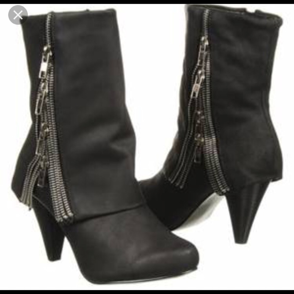 Black Naughty Monkey Boots